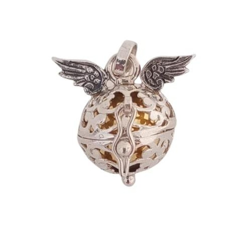 Pingente Perfumeiro Chamador de Anjo Asas