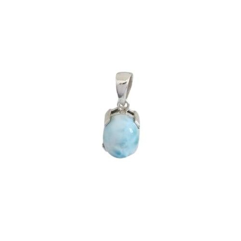 Pingente Larimar Oval