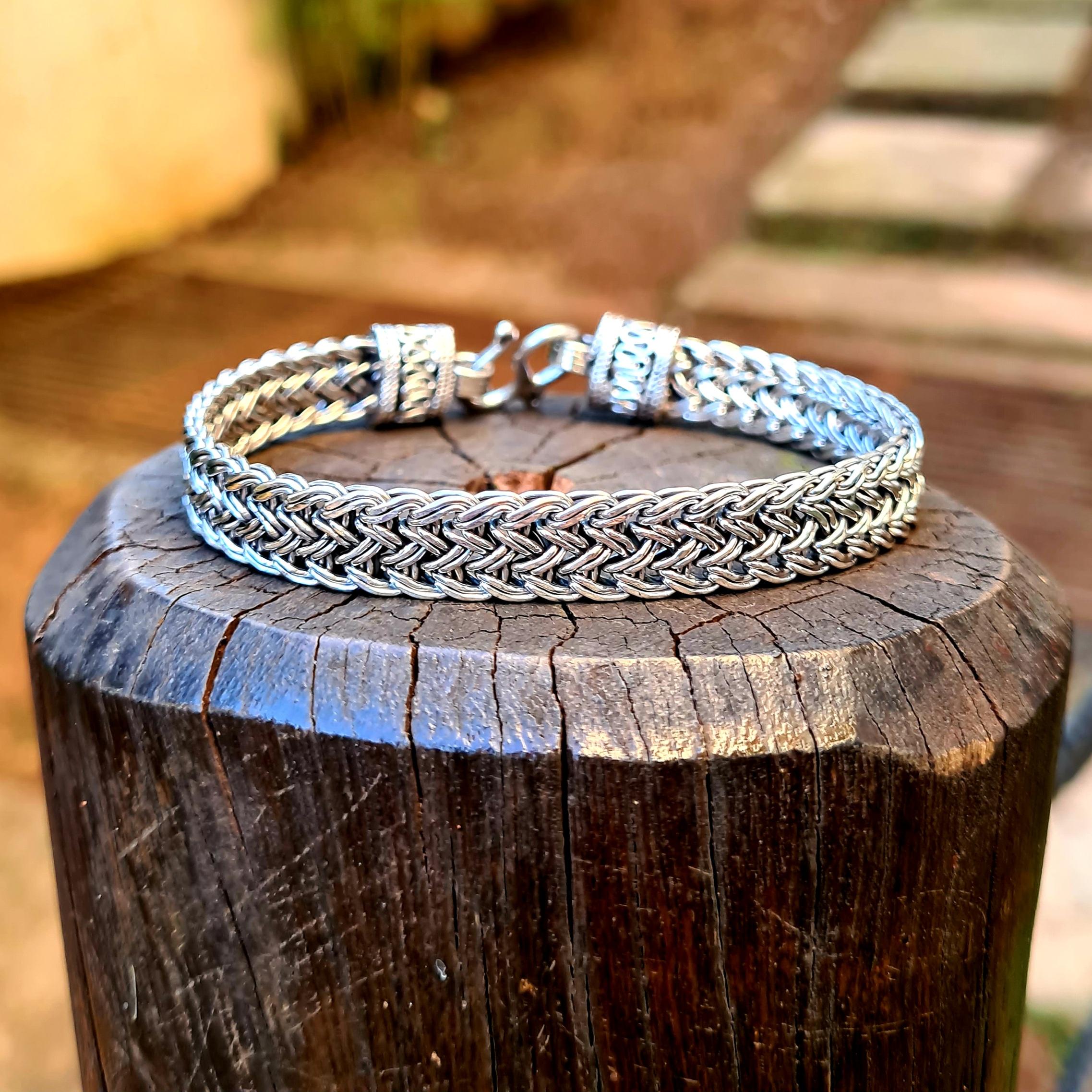 Pulseira Faixa Trançada