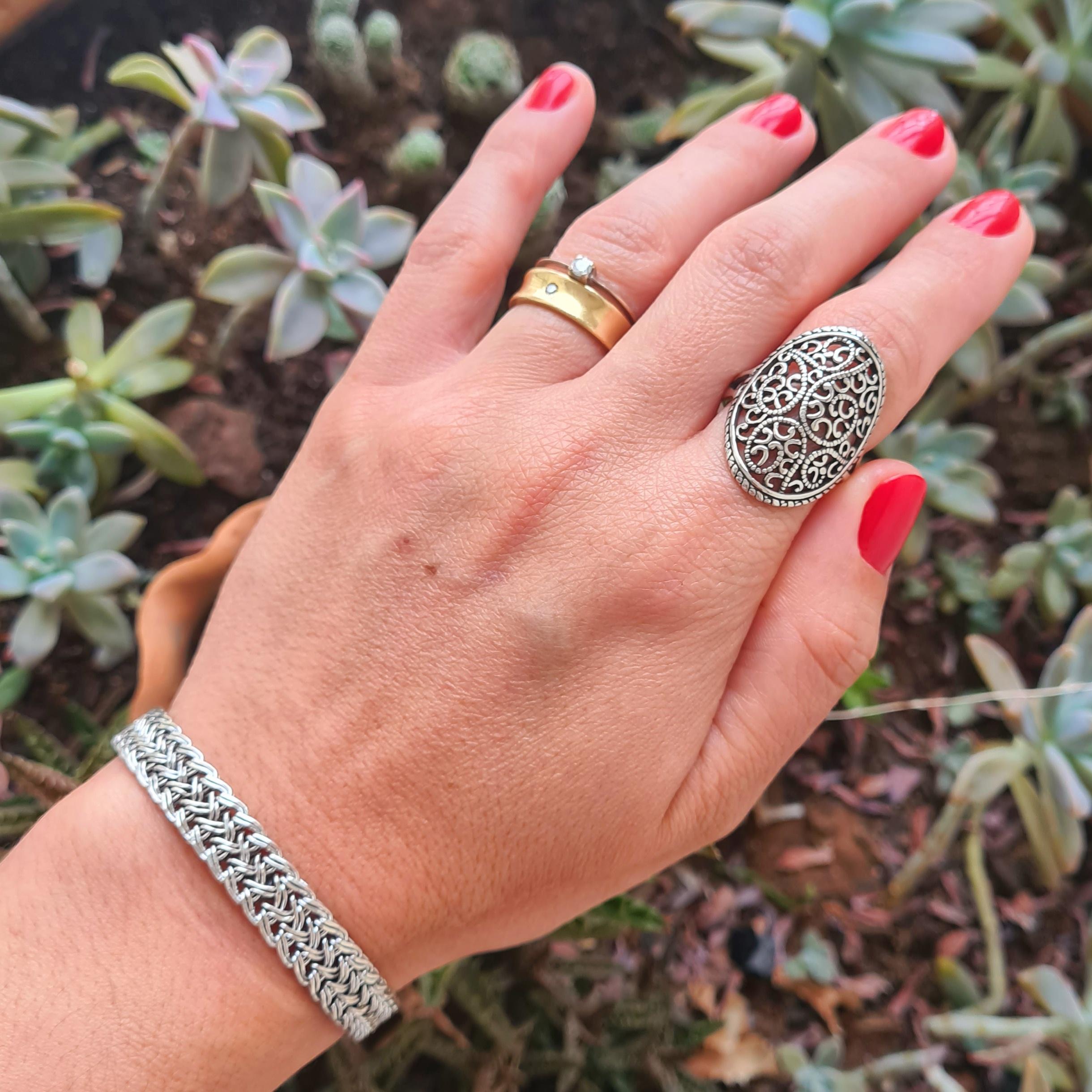 Pulseira Faixa Trançada