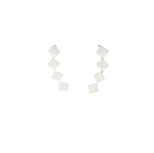 Brinco Earcuff Quadrada